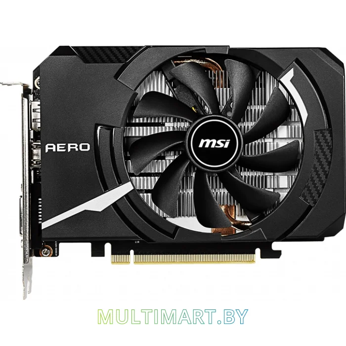 Видеокарта MSI GeForce GTX 1660 Aero ITX OC 6GB GDDR5 (GTX 1660 AERO ITX 6G OC)